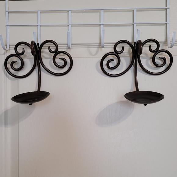 Partylite Viking Wall Sconces (Set of 2), #P0158, EUC - Picture 1 of 9